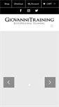 Mobile Screenshot of giovannitraining.com